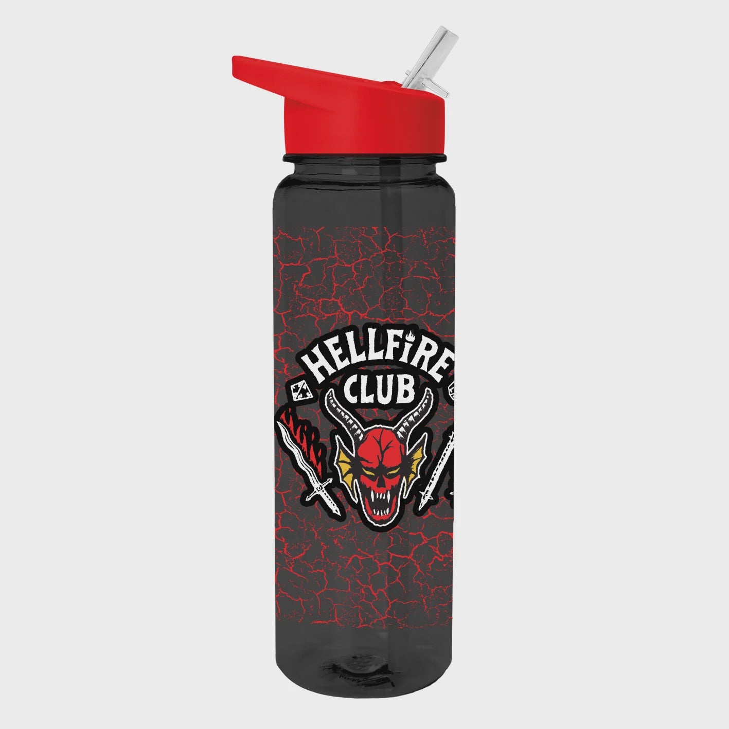 Stranger Things (Hellfire Club) 25oz/700ml Reusable Plastic Drinks Bottle