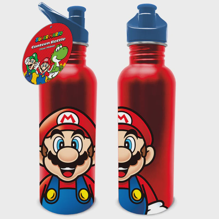Super Mario (Mario) 25oz/700ml Stainless Steel Canteen Drinks Bottle