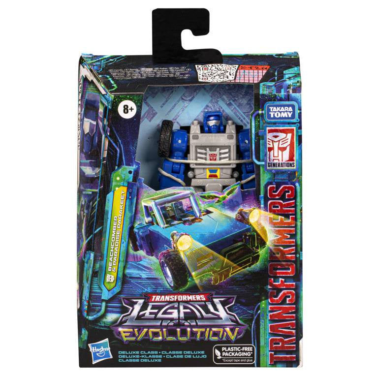 Transformers toy figure in packaging with visible branding