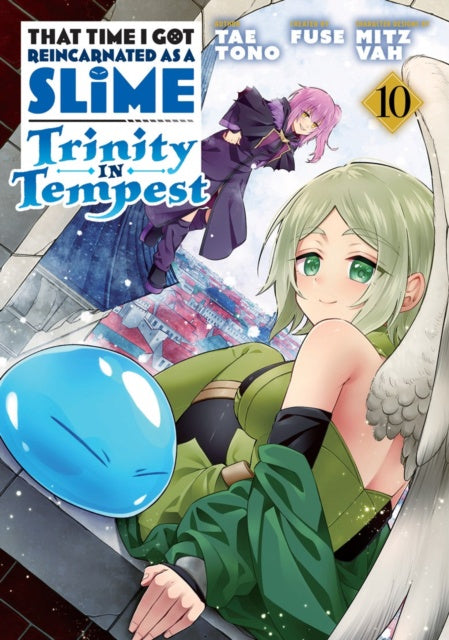 Comic book cover featuring a character from 'That Time I Got Reincarnated as a Slime' with a colorful background.