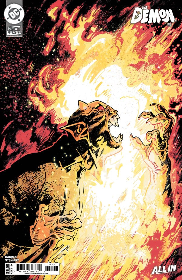 The Demon #1 Cover C Michael Walsh Variant