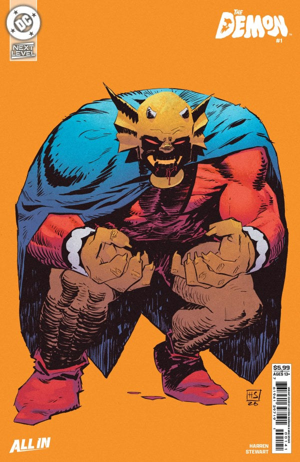 The Demon #1 Cover D Hayden Sherman Next Level Variant