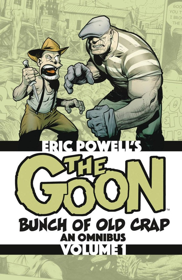 Comic book cover featuring two characters with text 'The Goon' and 'Eric Powell'.