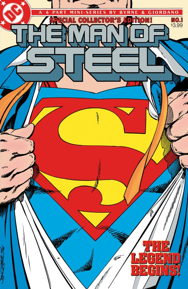 The Man of Steel #1 Facsimile Edition 2026