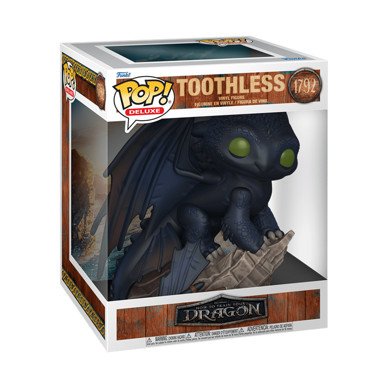 HOW TO TRAIN YOUR DRAGON LIVE ACTION - POP DELUXE #1792 - Toothless