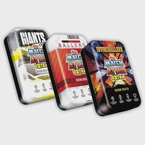 Topps Match Attax Extra 2025 – Mega Tin Bundle