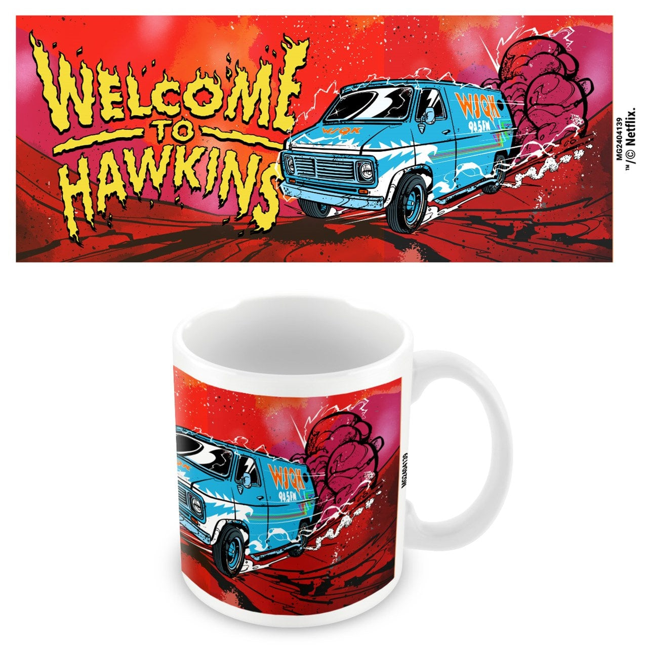 Welcome To Hawkins Stranger Things 5 Mug