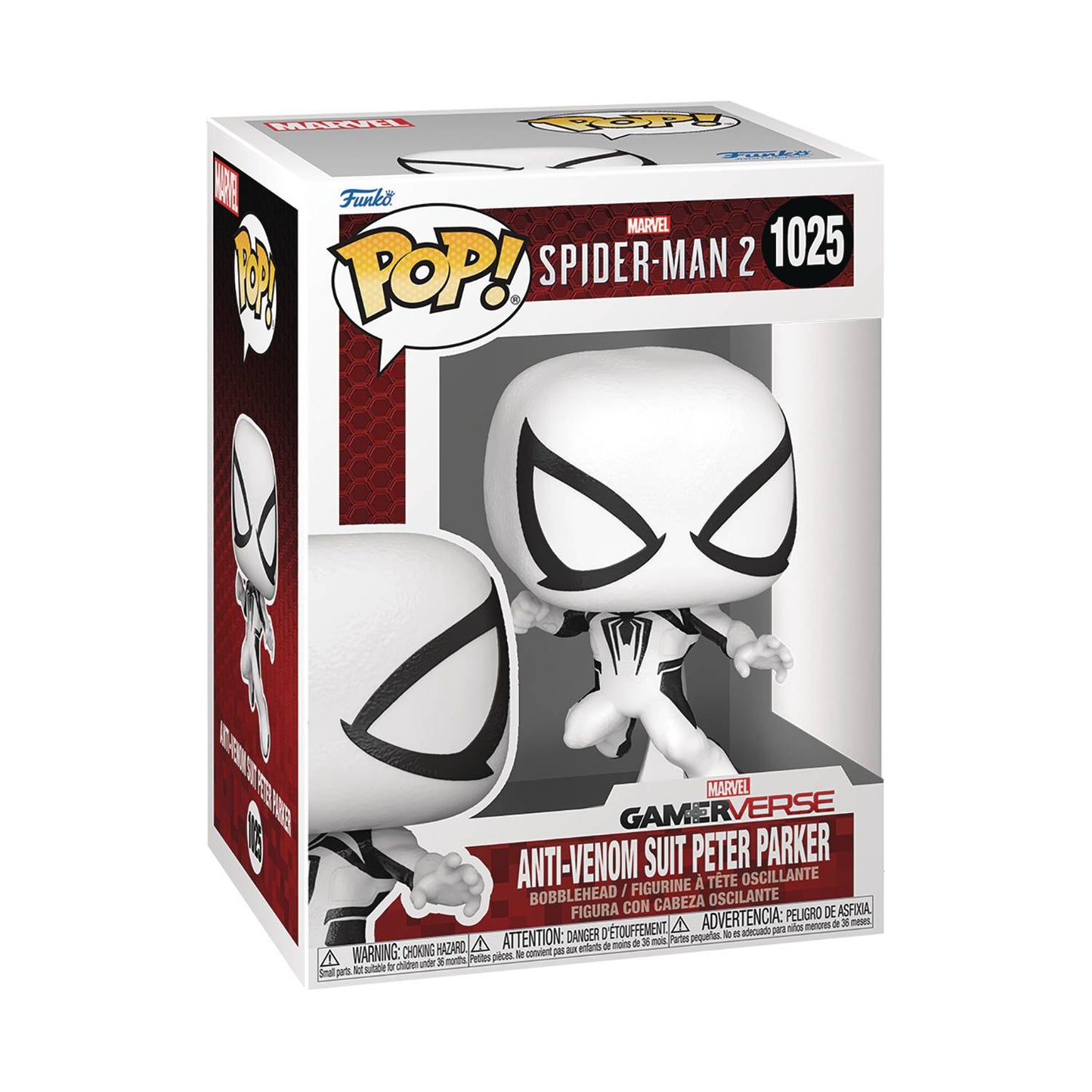 POP GAMES SPIDER MAN2 VG ANTI VENOM PETER VIN FIG
