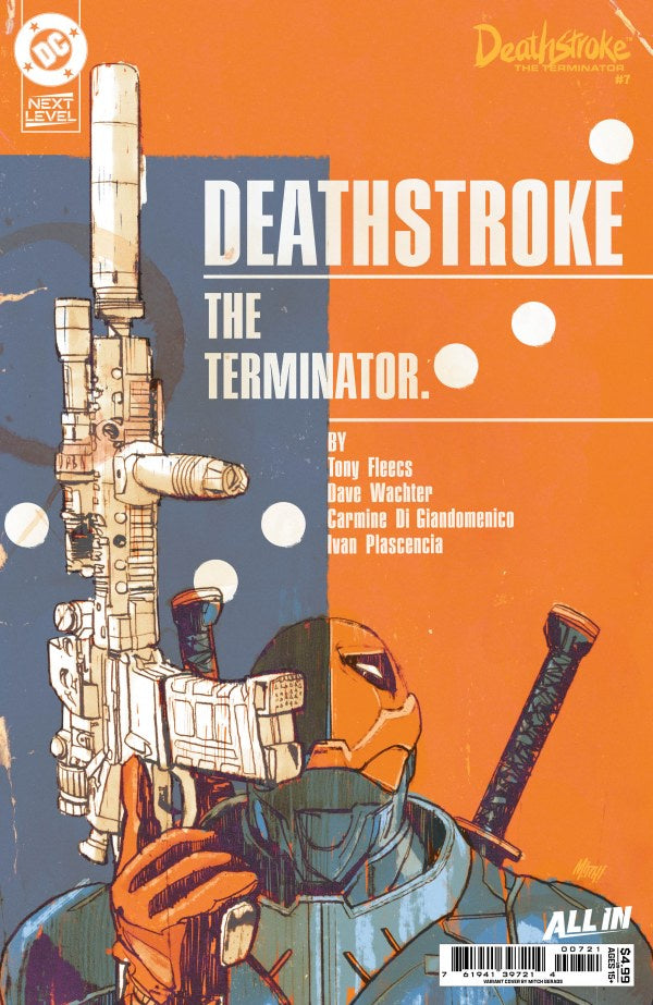 Deathstroke: The Terminator #7 Cover B Mitch Gerads Variant