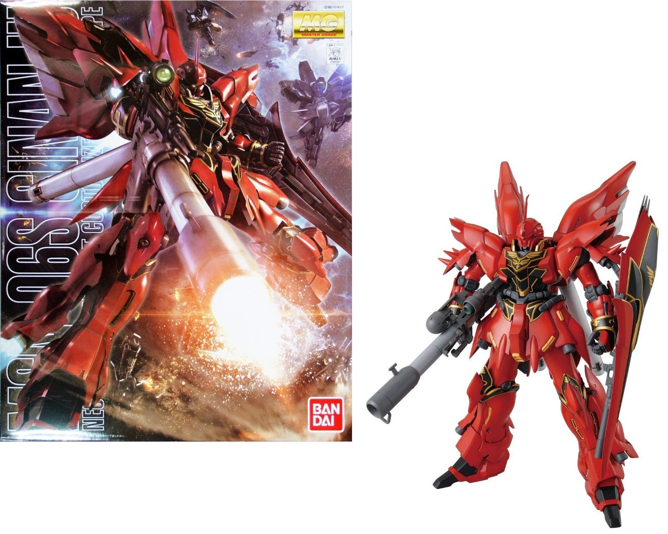 GUNDAM - Model Kit - Master Grade - Sinanju - 18 CM