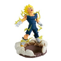 Animated character figure on a rocky platform