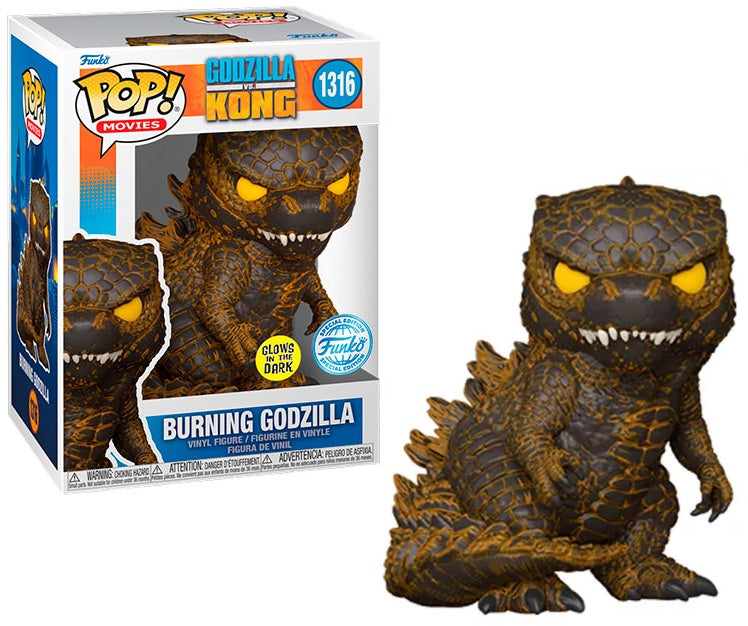 GODZILLA VS KONG - POP Movies #1316 - Burning Godzilla