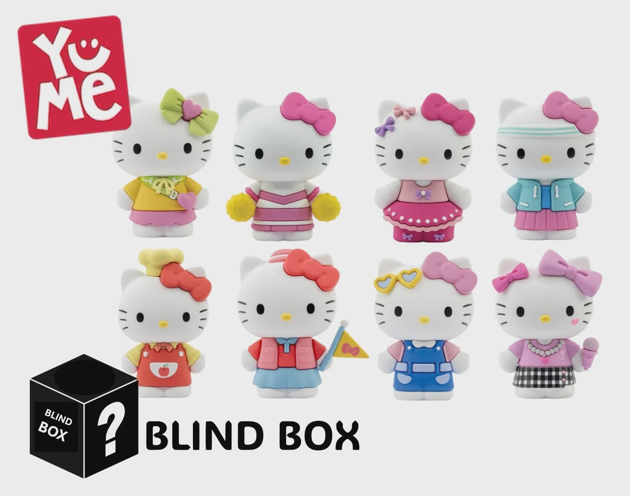 HELLO KITTY - Cute Outfit Series - Assortiment Fig. 5cm Blind Box