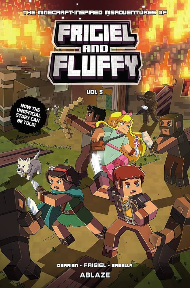 MINECRAFT INSPIRED MISADVENTURES OF FRIGIEL & FLUFFY HC VOL 05