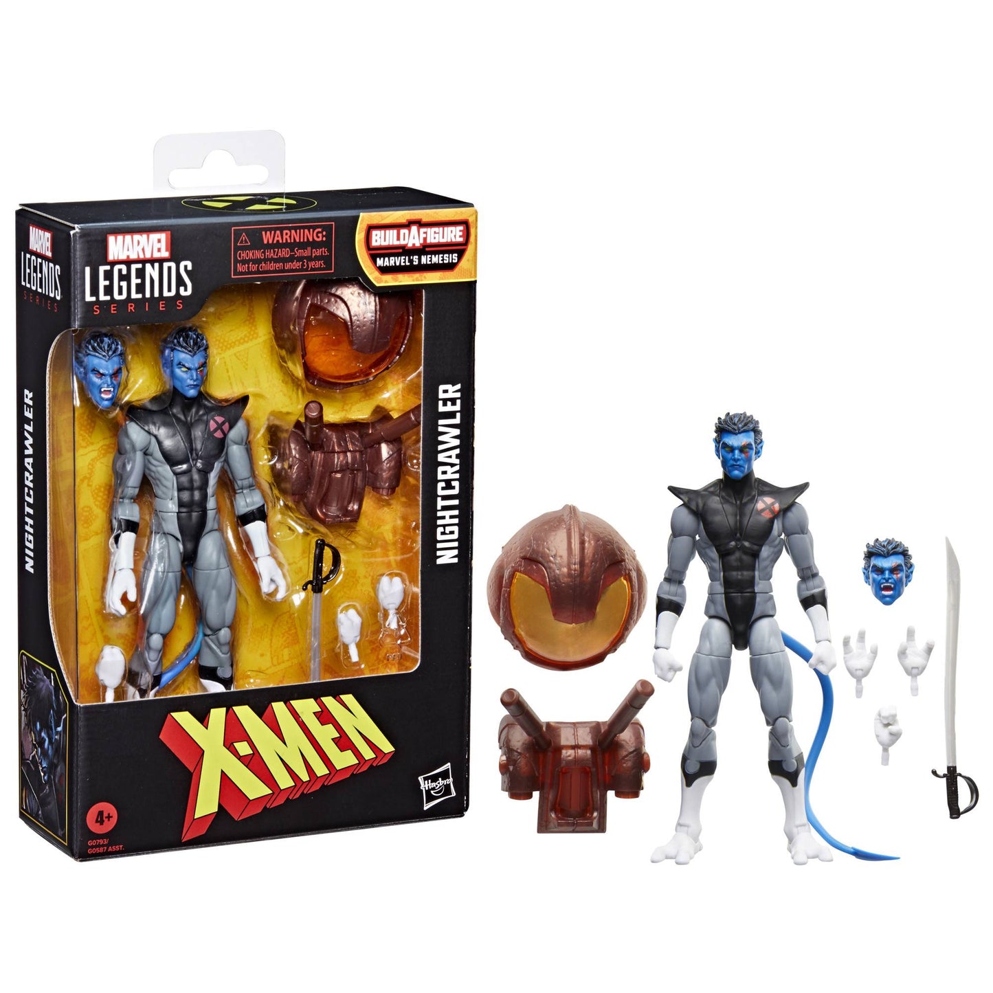 MARVEL LEGENDS 6IN X-FORCE NIGHTCRAWLER AF