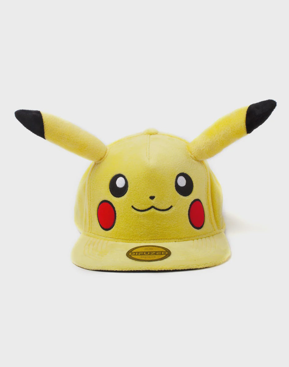POKEMON - Pikachu - Novelty Plush Cap