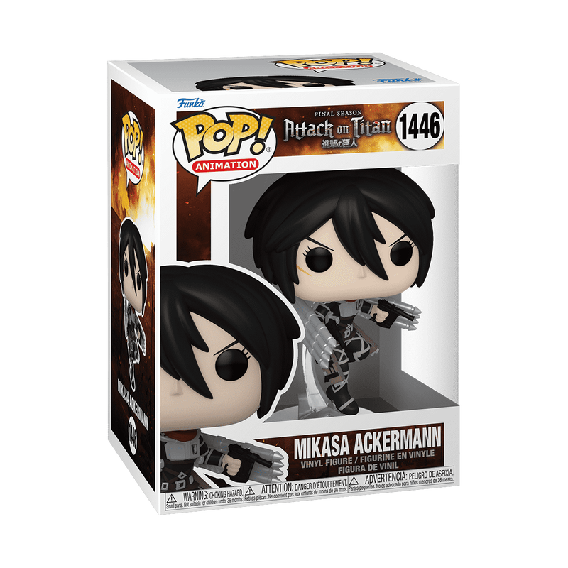 POP! Animation: Attack On Titan #1446 Mikasa Ackerman Vinyl Figure