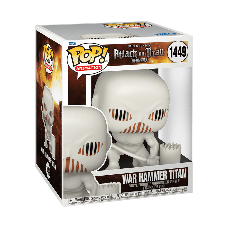 POP! Animation: Attack On Titan #1449 War Hammer Titan (Super-Sized) Vinyl Figure