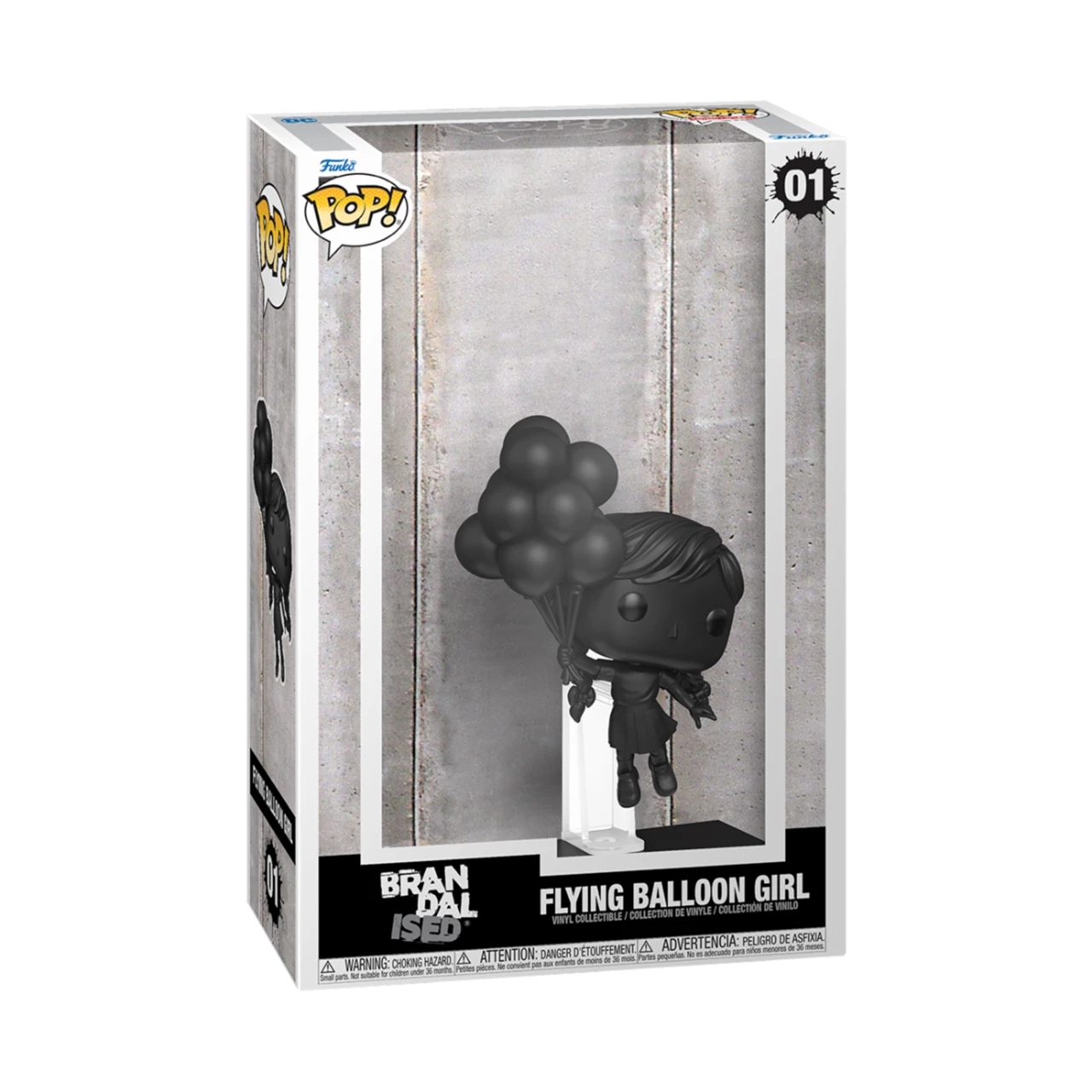 POP! Art Cover: Brandalised #01 Flying Balloon Girl Vinyl Figure
