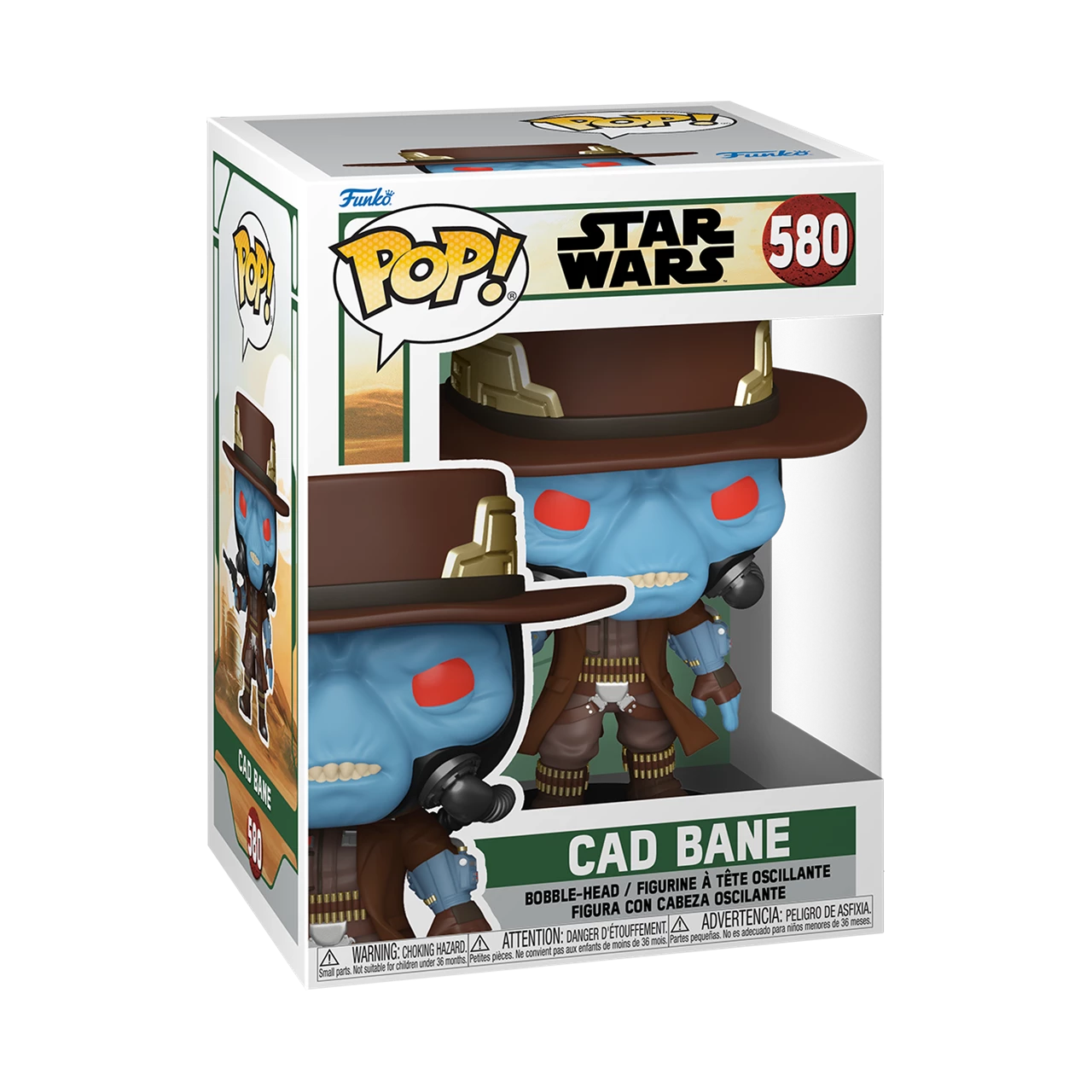 POP! Star Wars: The Book of Boba Fett #580 Cad Bane Vinyl Figure