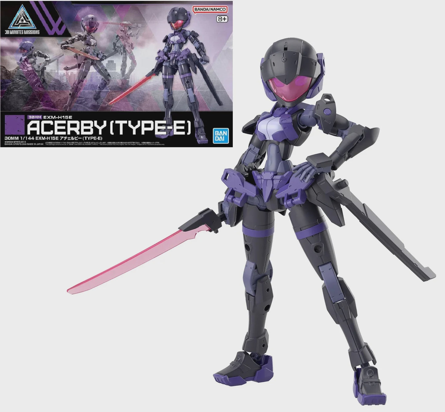 30MM - 1/144 EXM-H15E Acerby (Type-E) - Model Kit