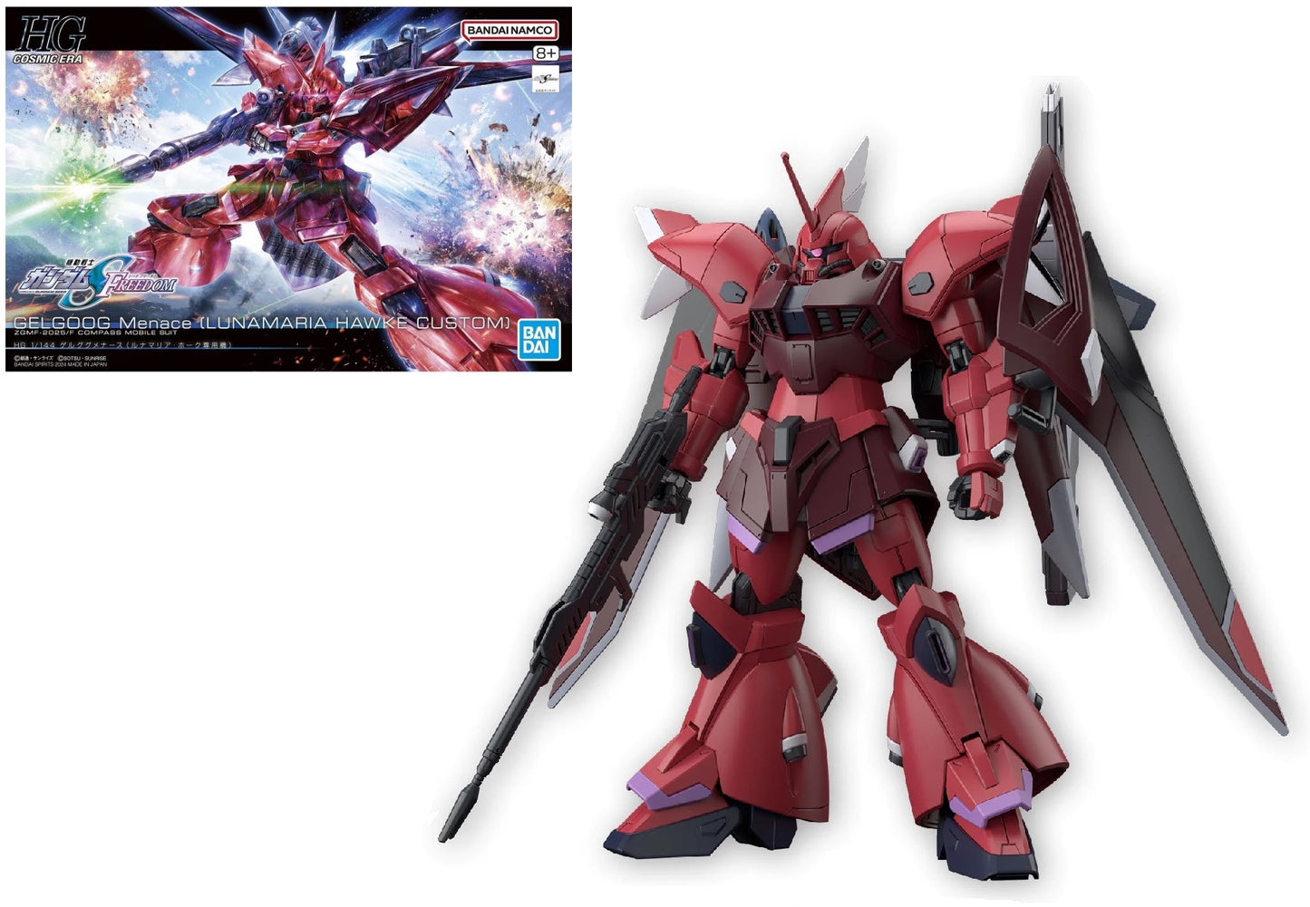 GUNDAM - HG 1/144 Gelgoog Menace - Model Kit