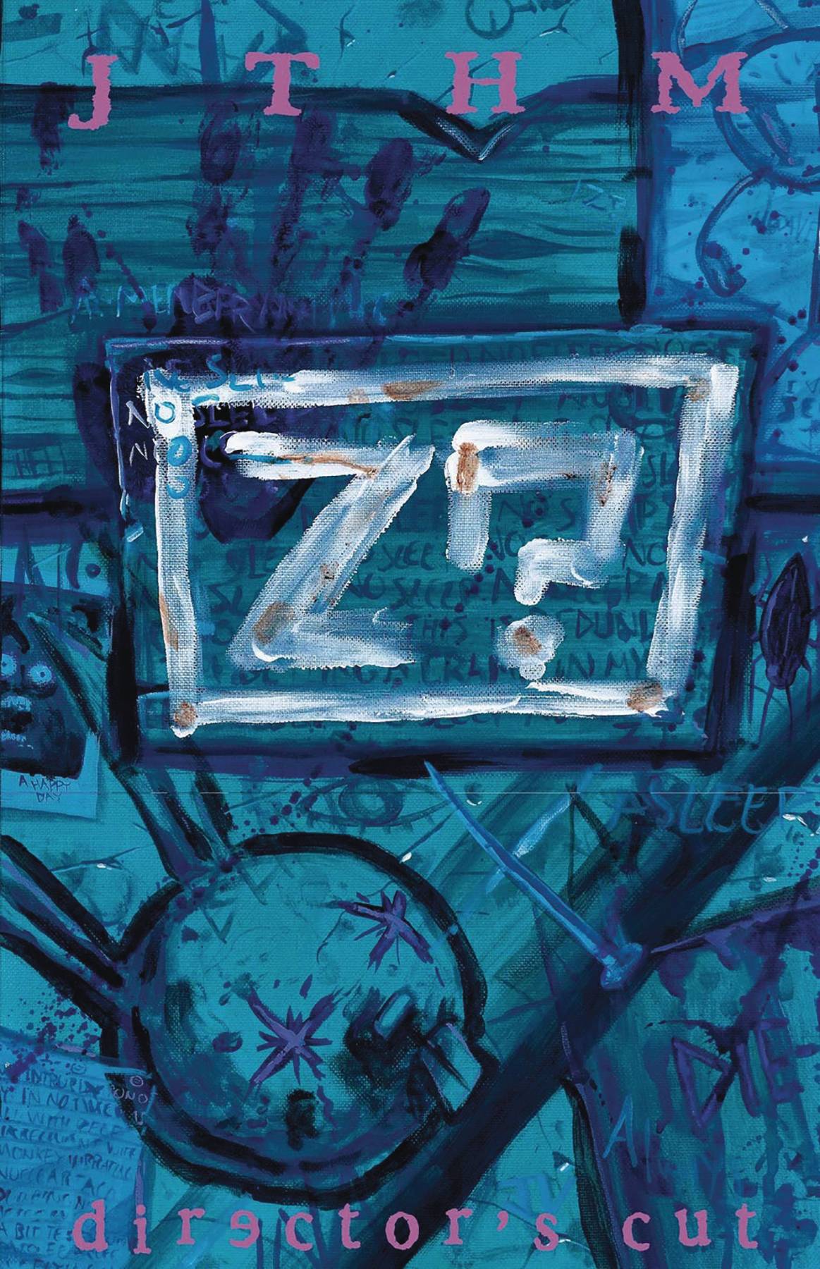 Cover of 'Johnny The Homicidal Maniac: Director's Cut' trade paperback featuring a stylized, dark artwork with a prominent number '7' and the title text.