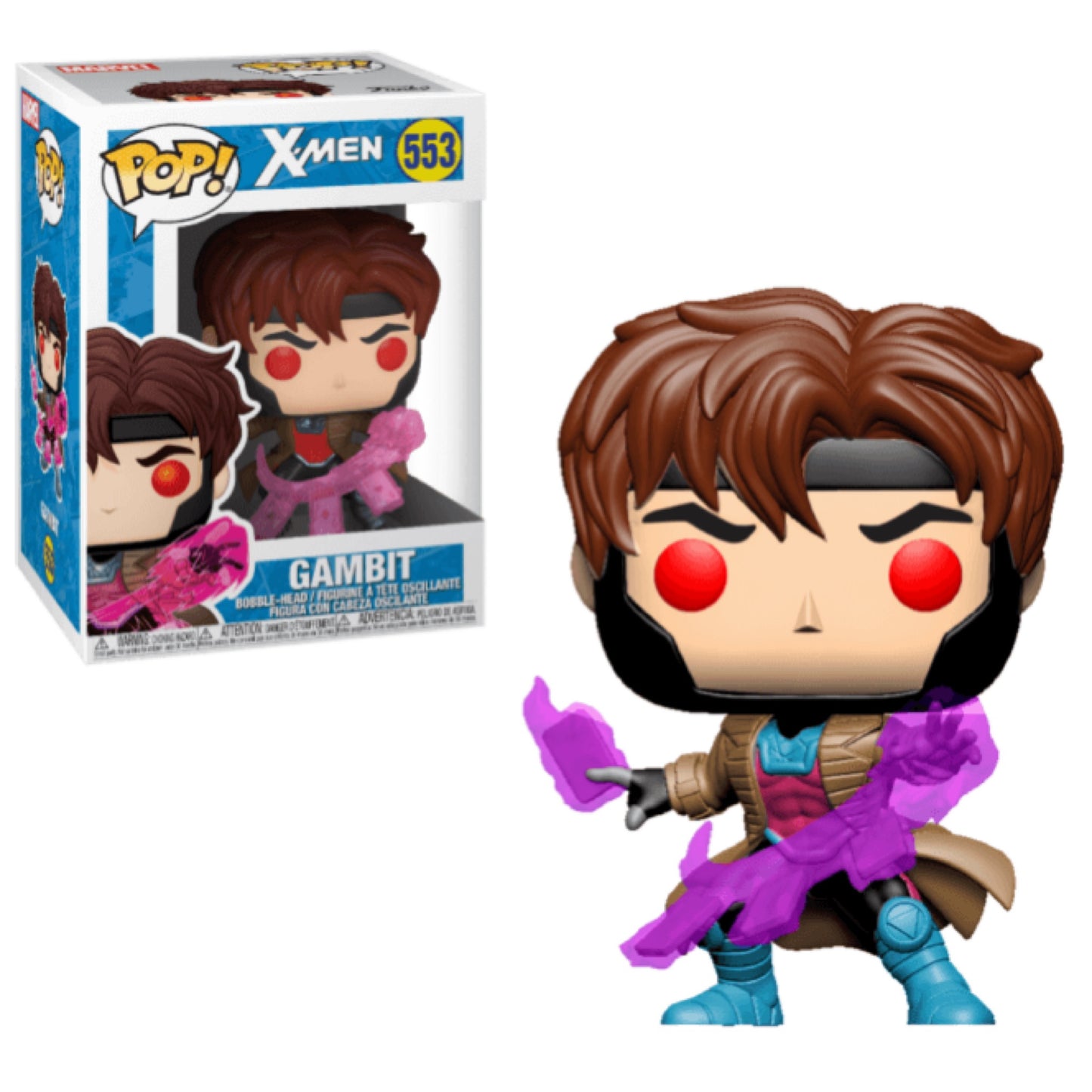 POP! Marvel: X-Men #553 Classic Gambit With Cards Vinyl Figure
