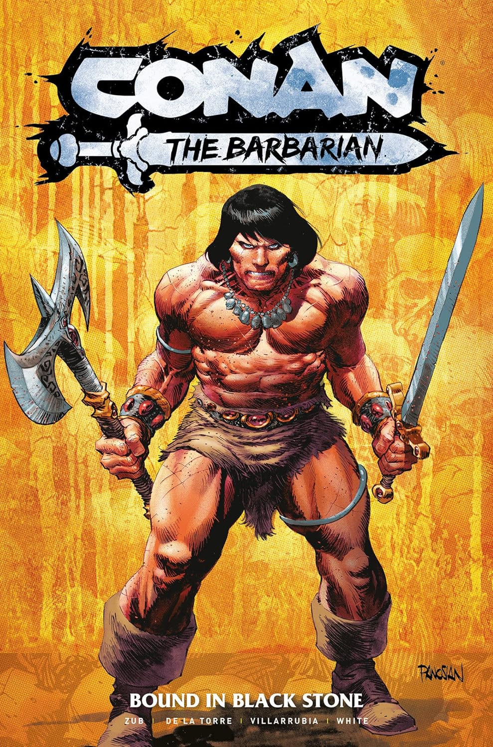 Conan The Barbarian (Trade Paperback) Vol. 01 Bound In Black Stone
