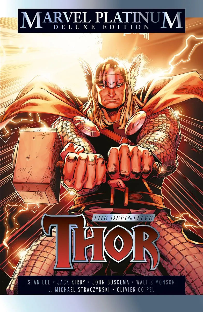 Marvel Platinum: The Definitive Thor – Deluxe Edition (Hardcover)
