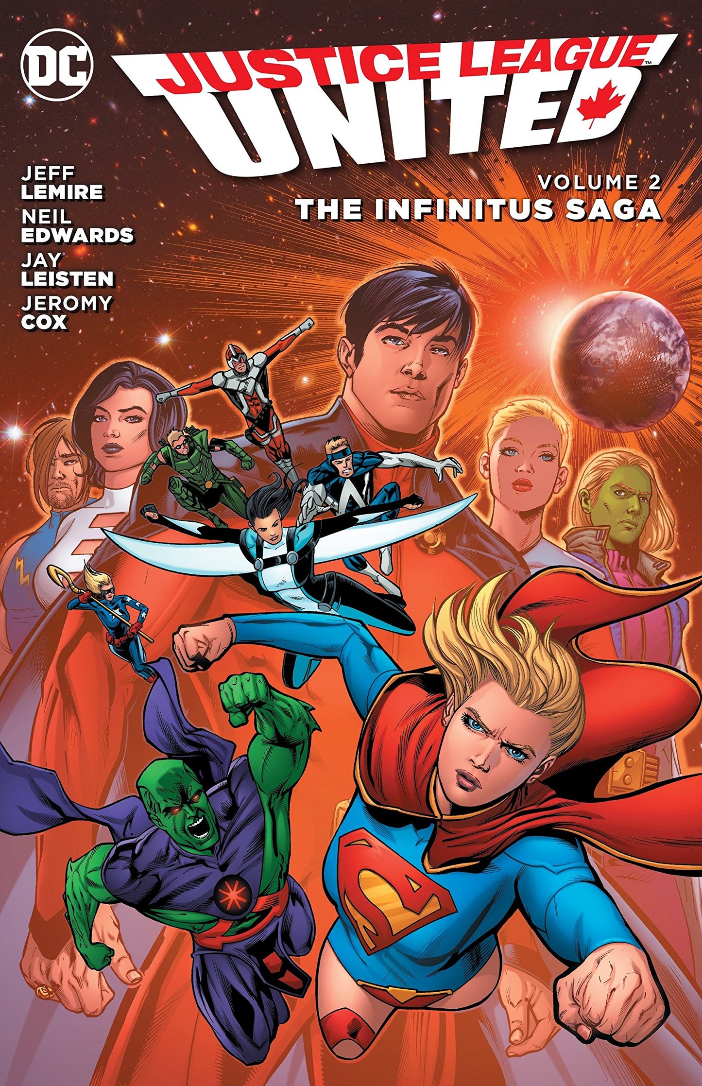 Justice League United (Hardcover) Vol. 02 The Infinitus Saga