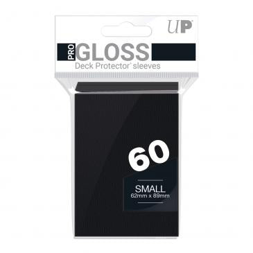 Ultra PRO PRO-Gloss Deck Protector Small Size Card Sleeves (60) (Black)