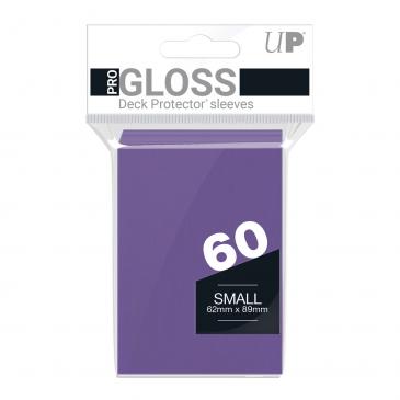 Ultra PRO PRO-Gloss Deck Protector Small Size Card Sleeves (60) (Purple)