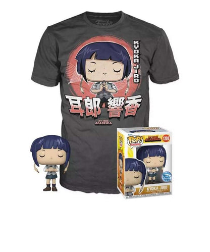 POP! Tees: My Hero Academia #1208 Kyoka Jiro Vinyl Figure & Unisex T-Shirt