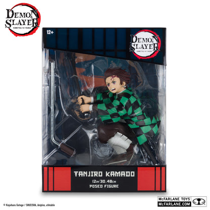 McFarlane Toys: Demon Slayer: Kimetsu no Yaiba - Tanjiro Kamado - 12IN Posed Figure