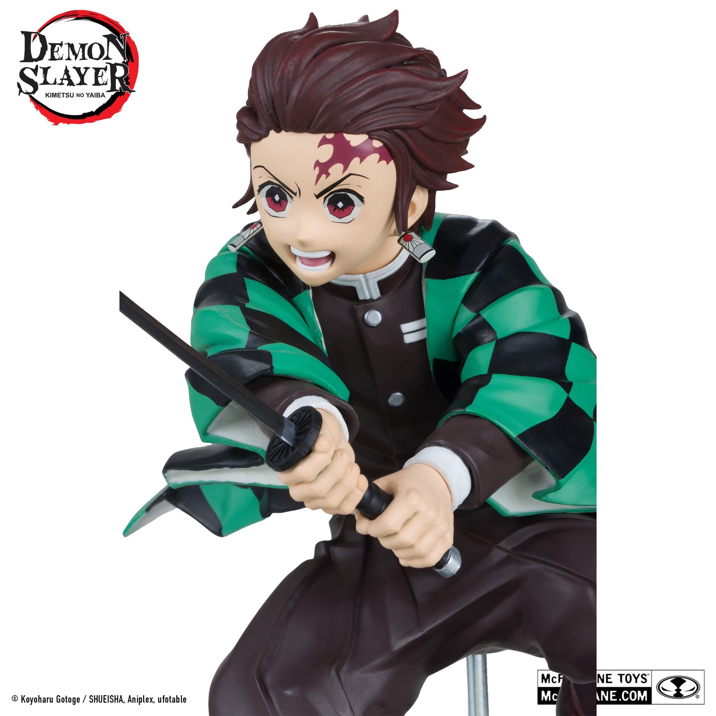 McFarlane Toys: Demon Slayer: Kimetsu no Yaiba - Tanjiro Kamado - 12IN Posed Figure