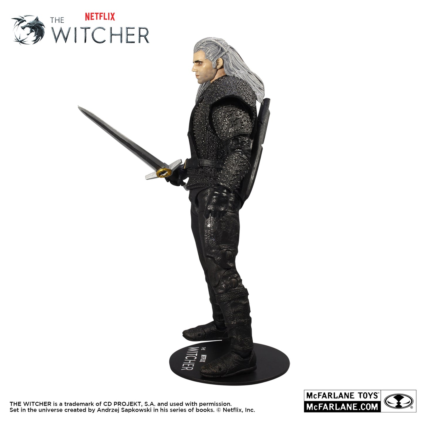 McFarlane Toys: The Witcher - Geralt of Rivia (Season 1) - 7IN Action Figure
