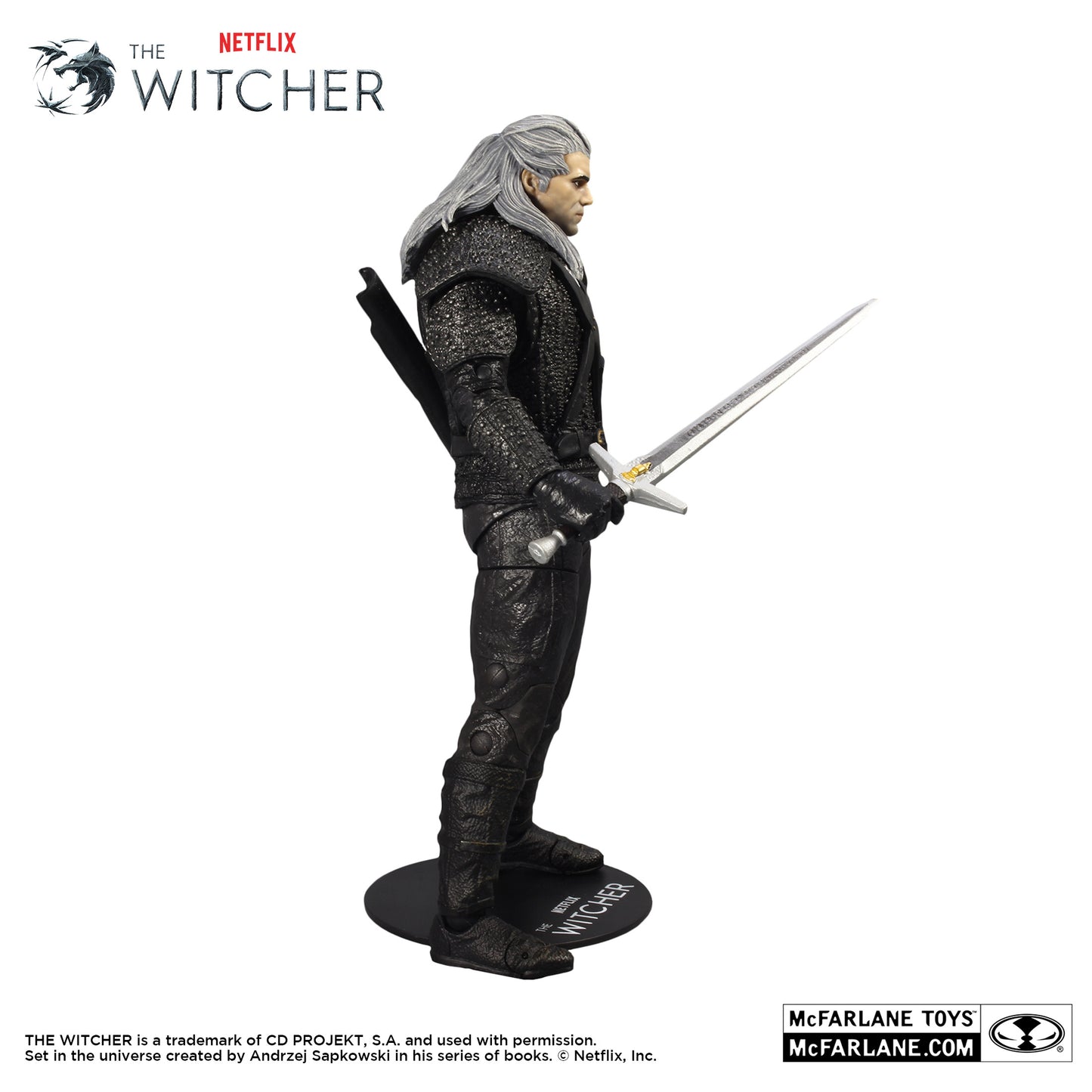 McFarlane Toys: The Witcher - Geralt of Rivia (Season 1) - 7IN Action Figure
