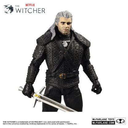 McFarlane Toys: The Witcher - Geralt of Rivia (Season 1) - 7IN Action Figure