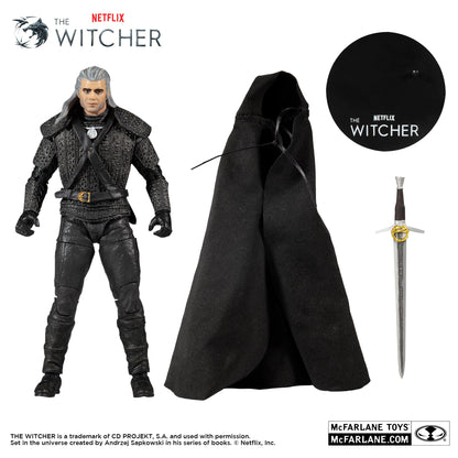 McFarlane Toys: The Witcher - Geralt of Rivia (Season 1) - 7IN Action Figure