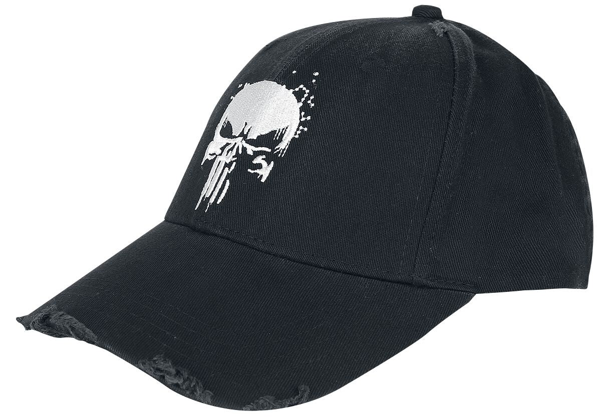 Marvel Comic - Punisher Logo - Cap (Distressed)