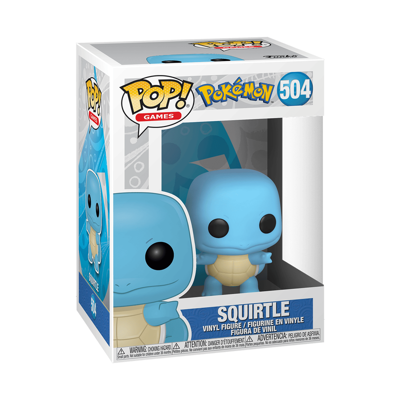 POP! Games: Pokémon #504 Squirtle Vinyl Figure