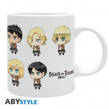 ATTACK ON TITAN Mug All Chibis