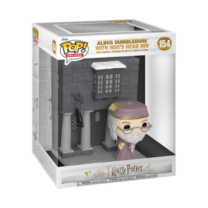 POP! Deluxe: Harry Potter #154 Albus Dumbledore With Hog's Mead Inn Vinyl Figure