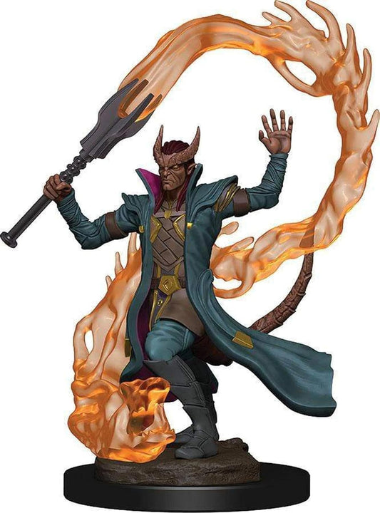 Dungeons & Dragons: Icons of The Other Realms Premium Minatures - Tiefling Sorcerer