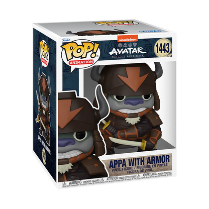 POP! Animation: Avatar - The Last Airbender #1443 Appa With Armor (Supersized) 6IN Vinyl Figure