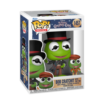 POP! Movies: The Muppet Christmas Carol #1457 Bob Cratchit With Tiny Tim Vinyl Figure