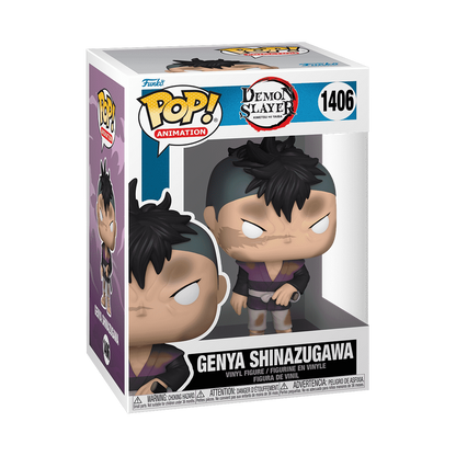 POP! Animation: Demon Slayer: Kimetsu no Yaiba #1406 Genya Shinazugawa Vinyl Figure