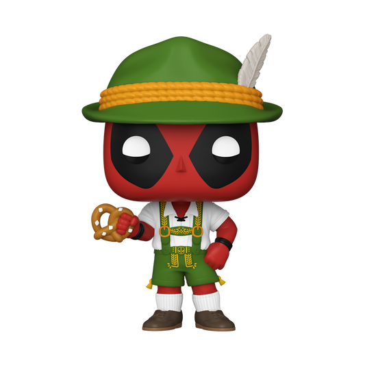 POP! Marvel: Deadpool #1341 Lederhosen Deadpool Vinyl Figure