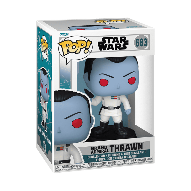 POP! Star Wars: Ahsoka #683 Grand Admiral Thrawn Vinyl Figure